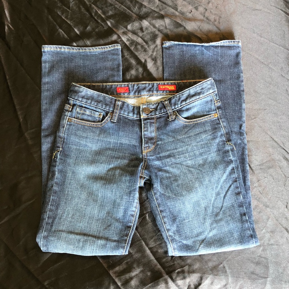👖👖Express Stella Bootleg Size 4 GUC Jeans👖👖
